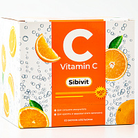 Шипучий витамин С 900мг, со вкусом апельсина №20