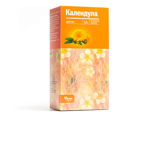 Календула, фильтр-пакет 20 шт по 1,5 г