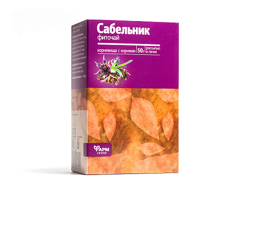 Сабельник, корни и трава (фиточай), россыпь 50 г