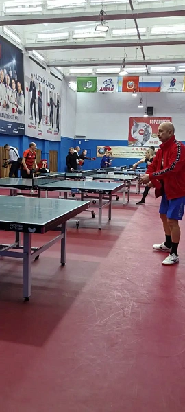«Сильные духом» в Барнауле: 14 февраля прошел краевой турнир по настольному теннису