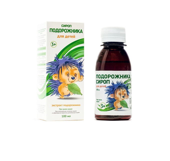 Подорожника сироп для детей