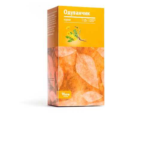 Одуванчик, корни, фильтр-пакет 20 шт по 1,5 г