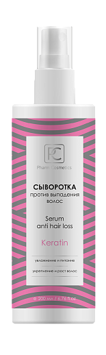 Сыворотка несмываемая против выпадения волос 200 мл